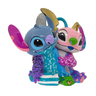 Disney Britto: Stitch & Angel 20 Anniversary Figurine sparkle-castle
