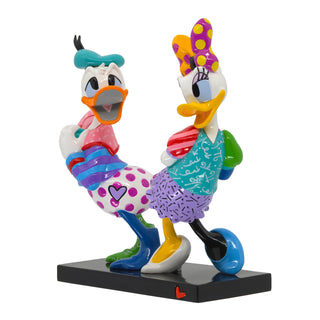 Disney Britto: Daisy & Donald in Love Figurine sparkle-castle