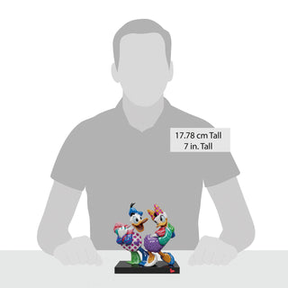 Disney Britto: Daisy & Donald in Love Figurine sparkle-castle