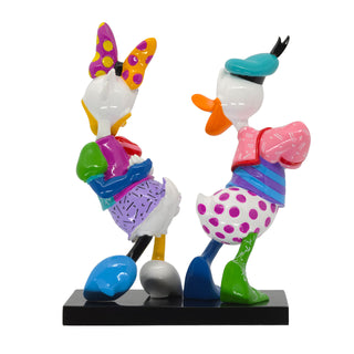 Disney Britto: Daisy & Donald in Love Figurine sparkle-castle