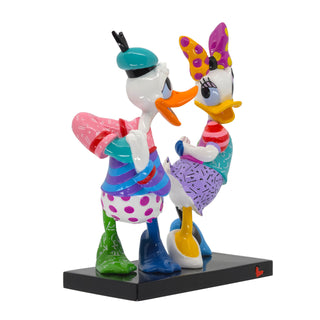 Disney Britto: Daisy & Donald in Love Figurine sparkle-castle