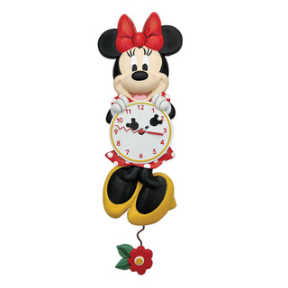 Jim Shore Disney: Minnie Wall Clock Wall Clock Resin