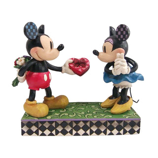 Jim Shore Disney: Mickey and Minnie Vintage Love Figurine