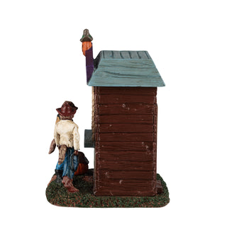 Lemax Spooky Town Halloween Village Accessory: Full Moon Bar sparkle-castle