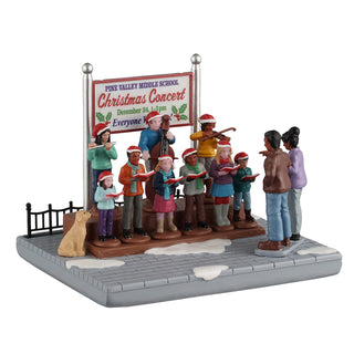Lemax General Products Village Accessory: School Christmas Concert