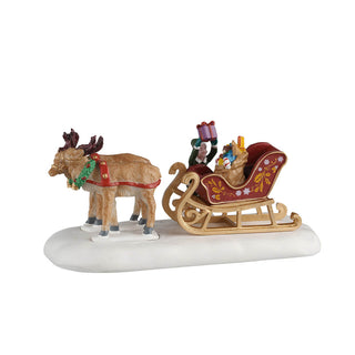 Lemax Santa's Wonderland Village Accessory: Sled Of Toys