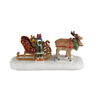 Lemax Santa's Wonderland Village Accessory: Sled Of Toys