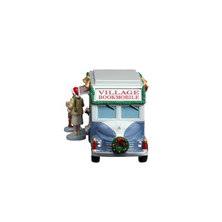 Lemax General Products Village Accessory: Bookmobile, Set of 4 sparkle-castle