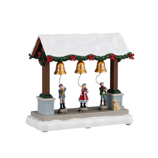Lemax Caddington Village Accessory: Christmas Bells Are Ringing