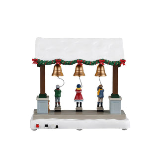 Lemax Caddington Village Accessory: Christmas Bells Are Ringing