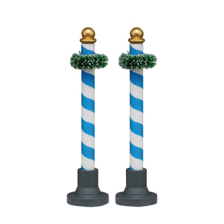 Lemax General Products Village Accessory: Biergarten Poles, Set of 2