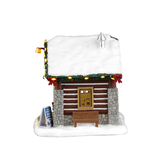 Lemax Vail Village: Ski & Snowboard School sparkle-castle