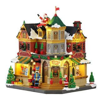 Lemax Caddington Village: Tidings And Joy sparkle-castle