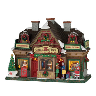 Lemax Caddington Village: Coffee Klatch sparkle-castle