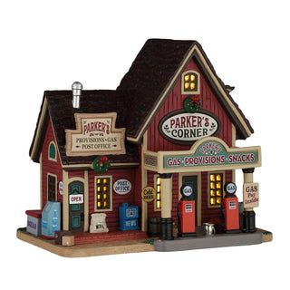 Lemax Harvest Crossing Village: Parker's Corner sparkle-castle