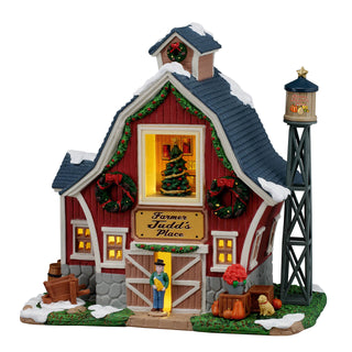 Lemax Harvest Crossing Village: Farmer Judd's Place sparkle-castle