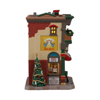 Lemax Caddington Village: Mario's Pizzeria & Bistro sparkle-castle