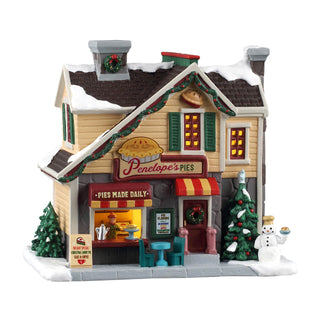 Lemax Caddington Village: Penelope's Pies sparkle-castle