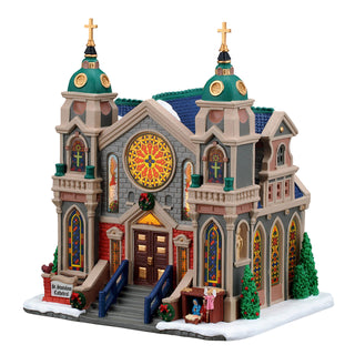 Lemax Caddington Village: St.Stanislaus Cathedral sparkle-castle