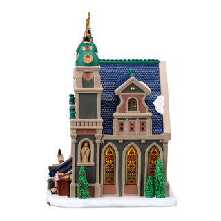 Lemax Caddington Village: St.Stanislaus Cathedral sparkle-castle