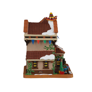 Lemax Caddington Village: Christmas Fiesta Tamale Shop sparkle-castle