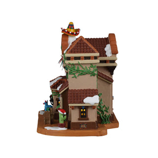 Lemax Caddington Village: Christmas Fiesta Tamale Shop sparkle-castle