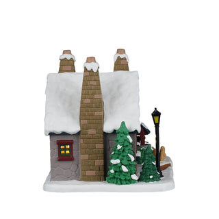 Lemax Caddington Village: Piney Grove Cottage sparkle-castle
