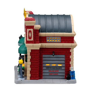 Lemax Caddington Village: Tinsel's Taxi Company sparkle-castle