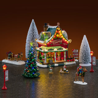 Lemax Santa's Wonderland Village: Festive Tidings Nursery Set