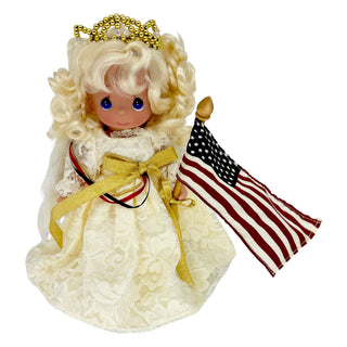 Precious Moments Sweet Liberty, 9" Doll sparkle-castle