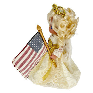 Precious Moments Sweet Liberty, 9" Doll sparkle-castle