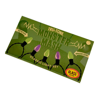 Halloween Classic Light Set, Monster Mash 2-Color, 10 Bulb String Lights, C7 sparkle-castle