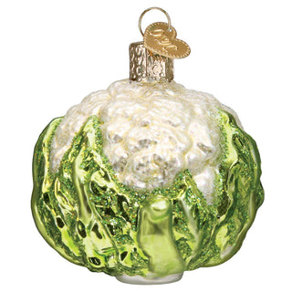 Old World Christmas Cauliflower Ornament sparkle-castle