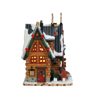 Lemax Vail Village: Apres-Ski Lodge sparkle-castle