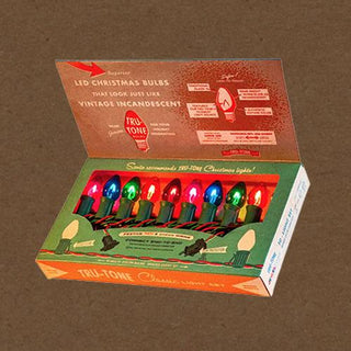 Classic Light Set, Jeweltone 5-Color, 10 Bulb String Lights sparkle-castle