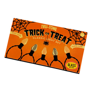 Halloween Classic Light Set, Trick-or-Treat 2-Color, 10 Bulb String Lights, C7