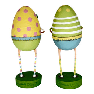 Lori Mitchell Easter Sunday Collection: Eggland's Best Duo Figurines, Set of 2 sparkle-castle