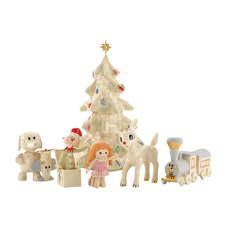 Lenox Rudolph & The Misfit Toys Figurines, Set of 6