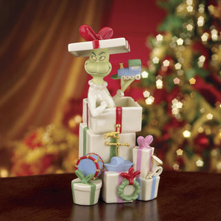 Lenox Grinch Gets The Gifts Figurine