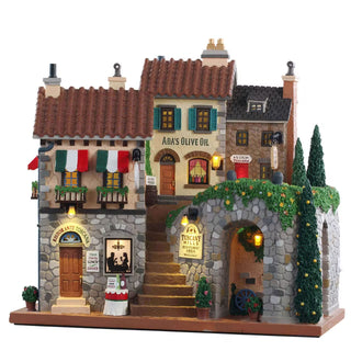 Lemax General Products Village: Tuscany Hills sparkle-castle