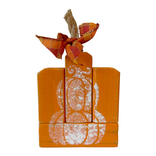 Rustic Rituals Harvest Collection: Orange Pumpkin Block Bundle