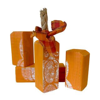 Rustic Rituals Harvest Collection: Orange Pumpkin Block Bundle
