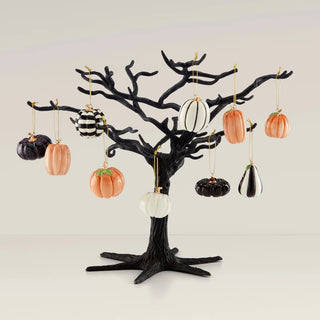 Lenox Pumpkin Miniature Ornaments, Set of 10