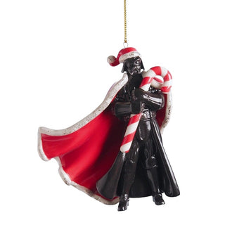 Lenox Star Wars: Darth Vader with Candy Cane Hanging Ornament sparkle-castle