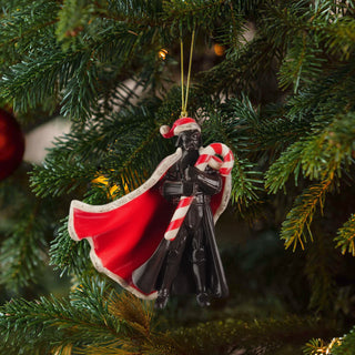 Lenox Star Wars: Darth Vader with Candy Cane Hanging Ornament sparkle-castle