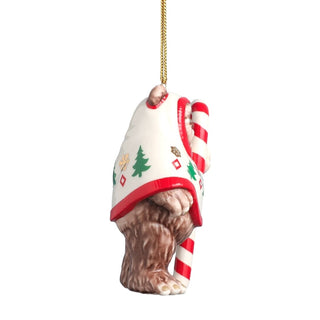 Lenox Star Wars: Ewok with Candy Cane Hanging Ornament sparkle-castle