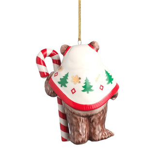 Lenox Star Wars: Ewok with Candy Cane Hanging Ornament sparkle-castle