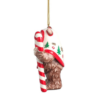 Lenox Star Wars: Ewok with Candy Cane Hanging Ornament sparkle-castle