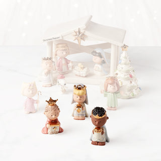 Lenox Peanuts Christmas Pageant 3 Kings Figurines, Set of 3 sparkle-castle