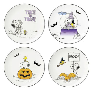 Lenox Peanuts The Great Pumpkin Accent Plates, Set of 4